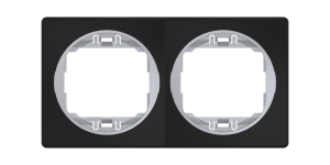 Рамка декоративная CADUCEUS ALING EON, двухместная, горизонтальная