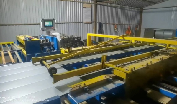 Автоматическая линия для производства воздуховодов ADL-5U-1250