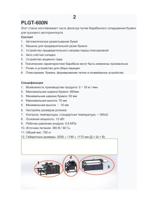 Готовая линия по производству автомобильных воздушных и салонных фильтров