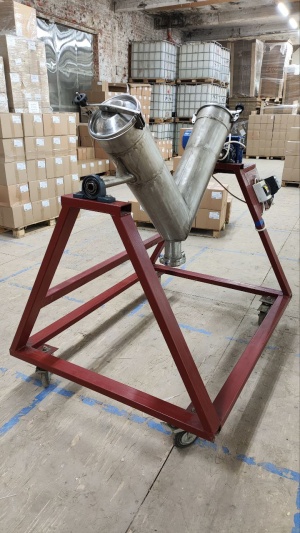 Смеситель V образный