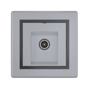 Розетка скрытой установки CADUCEUS ALING PRESTIGE антенная TV, одиночная