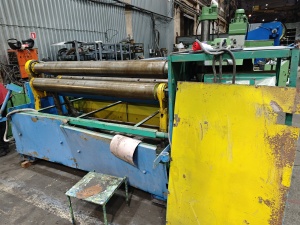 Машина листогибочная трехвалковая ИБ2220