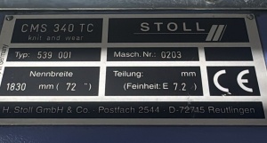 Вязальные машины STOLL (5–14 класс) в наличии