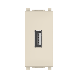 Розетка USB 2.0 тип А CADUCEUS ALING EXPERIENCE для скрытой проводки, для зарядки 1-го устройства