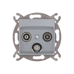 Розетка скрытой установки CADUCEUS ALING PRESTIGE антенная TV/FM/SAT, оконечная, механизм