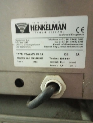 Вакуумный упаковщик Henkelman Falcon 80 KK