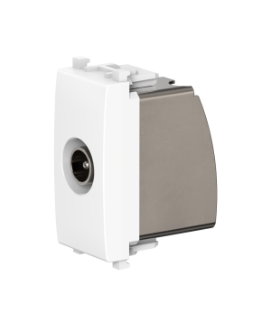 Розетка антенная TV CADUCEUS ALING EXPERIENCE для скрытой проводки, оконечная, модульная