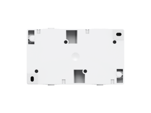 Розетка электрическая двухместная CADUCEUS ALING POWER для открытой проводки, без шторок, с крышкой, 16А, 250В~