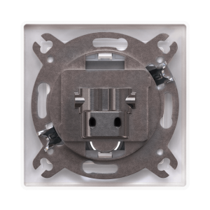 Розетка скрытой установки CADUCEUS ALING PRESTIGE антенная TV/FM, проходная