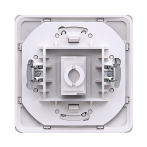 Розетка скрытой установки компьютерная CADUCEUS ALING EON с модулем Keystone RJ45 8P8C, cat.6A, FTP