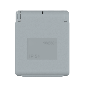 Розетка CADUCEUS ALING электрическая панельная, с крышкой, 16А, 250 В~