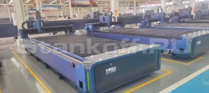 Оптоволоконный лазерный станок по металлу LD-6015S/20000 Raycus