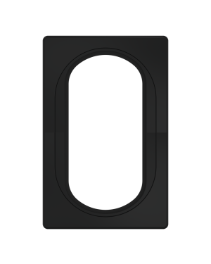 Рамка декоративная CADUCEUS ALING EON, одноместная, для двойной розетки