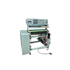 Станок для перемотки ПВХ пленки (гибкого стекла) TS-FJ-1100