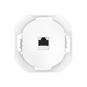 Механизм компьютерной розетки скрытой установки CADUCEUS ALING EON с модулем Keystone RJ45 8P8C, cat.6, UTP
