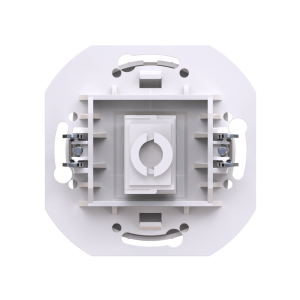 Розетка скрытой установки компьютерная CADUCEUS ALING EON с модулем Keystone RJ45 8P8C, cat.6A, FTP, механизм