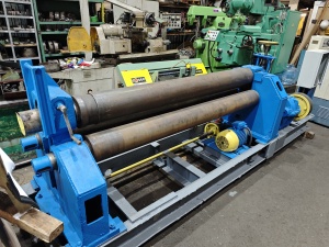 Машина листогибочная трехвалковая И2220А