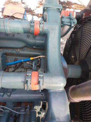 Дизельный генератор Doosan 500 квт наработка 110 моточасов