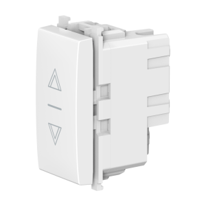 Выключатель CADUCEUS ALING EXPERIENCE для скрытой проводки, одноклавишный, для рольставней/жалюзи, 10А, 250В~