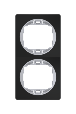 Рамка декоративная CADUCEUS ALING EON, двухместная, вертикальная