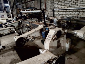 Электромеханический раскат для бобин, модель WZJ-А