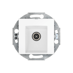 Встраиваемая розетка CADUCEUS ALING PRESTIGE антенная TV, одиночная, механизм