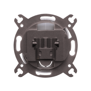 Механизм встраиваемой проходной антенной розетки TV/FM CADUCEUS ALING EON