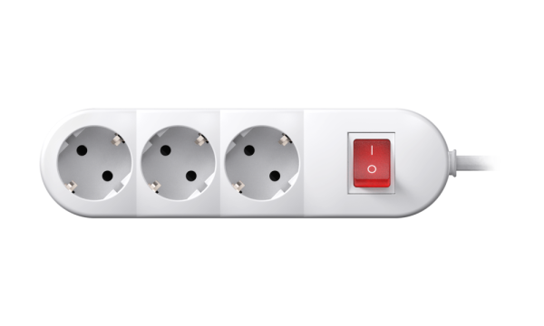 Удлинитель CADUCEUS ALING с выключателем, 3х16А, 250В~, 10м