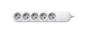 Удлинитель CADUCEUS ALING без выключателя, 5х16А, 250В~, 1,5м