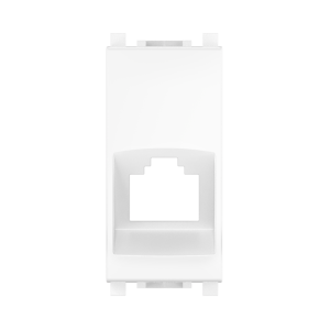 Адаптер CADUCEUS ALING EXPERIENCE для Keystone RJ12/RJ45 с антибактериальной защитой