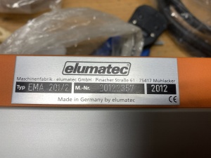 Упорно-измерительная система elumatec ema 201/2