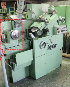 Бабка от заточного станка 3Д692, 3Е692 (Визас)