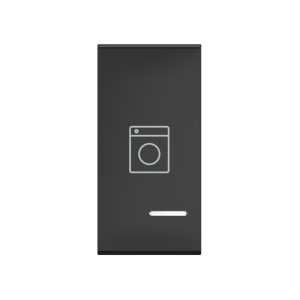 Клавиша CADUCEUS ALING EXPERIENCE, 1М, с символом «стиральная машина», с индикаторным окошком