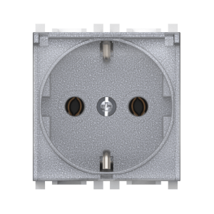 Розетка CADUCEUS ALING EXPERIENCE электрическая, модульная с крышкой, для скрытой проводки, механизм, 16А, 250 В~