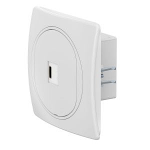 Розетка скрытой установки CADUCEUS ALING EON USB тип С для зарядки 1-го устройства, 3А, 5В=, 250В~