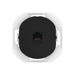 Розетка скрытой установки компьютерная CADUCEUS ALING EON с модулем Keystone RJ45 8P8C, cat.6A, UTP, механизм