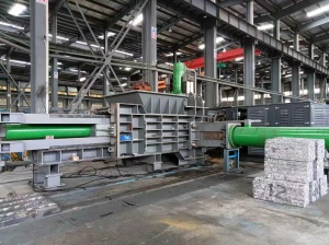 Гидравлический трёхкомпрессионный пакетировочный пресс 400Т