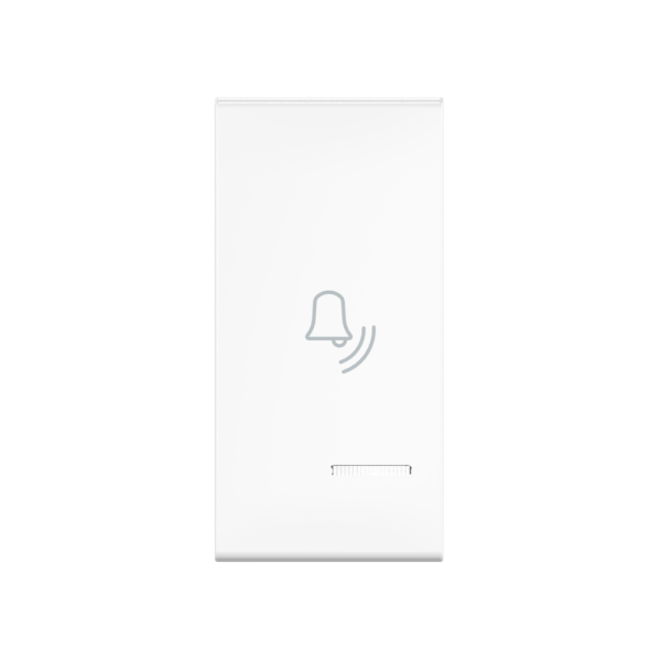 Клавиша CADUCEUS ALING EXPERIENCE, 1М, с символом «звонок», с индикаторным окошком