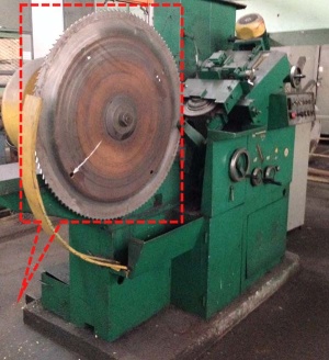 Бабка от заточного станка 3Д692, 3Е692 (Визас)