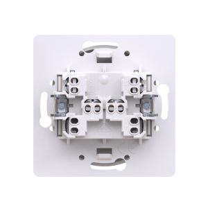 Выключатель скрытой установки CADUCEUS ALING EON, одноклавишный, перекрёстный, 10АХ, 250В~, механизм