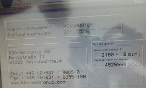 Офсетная печатная машина KBA Genius 52 UV