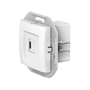 Розетка скрытой установки CADUCEUS ALING PRESTIGE USB, тип С, для зарядки, 1-го устройства, 3А, 5В=, 250В~, механизм