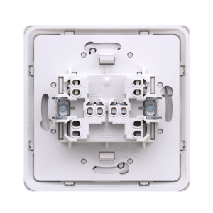 Выключатель скрытой установки CADUCEUS ALING EON, одноклавишный, перекрёстный, 10АХ, 250В~