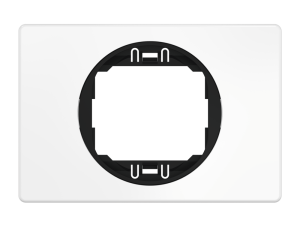 Рамка декоративная CADUCEUS ALING EON, одноместная, широкая