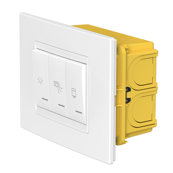 Комплект встраиваемых выключателей CADUCEUS ALING EXPERIENCE для ванной комнаты, 16А, 250В~