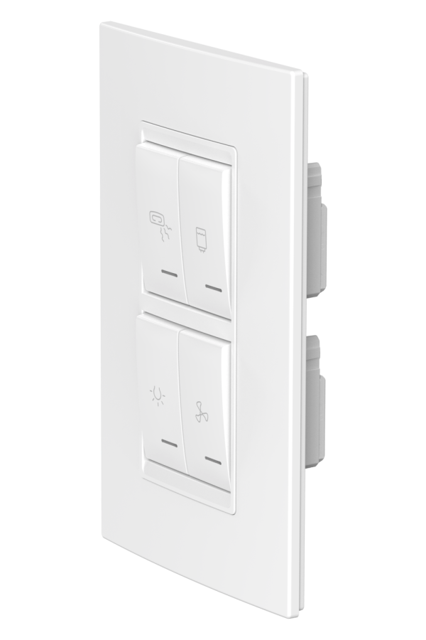 Комплект встраиваемых выключателей CADUCEUS ALING EXPERIENCE для ванной комнаты, 16А, 250В~