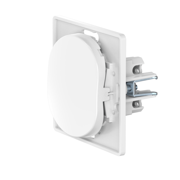 Выключатель скрытой установки CADUCEUS ALING EON, одноклавишный, перекрёстный, 10АХ, 250В~, механизм