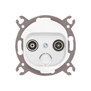 Механизм встраиваемой оконечной антенной розетки TV/FM CADUCEUS ALING EON