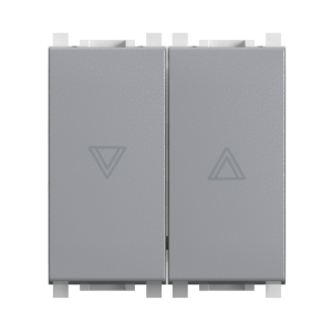 Выключатель встраиваемый CADUCEUS ALING EXPERIENCE для рольставней/жалюзи, кнопочный, 16А, 250В~