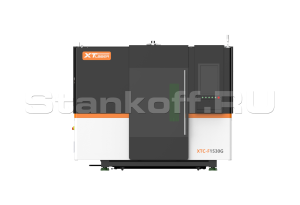 Оптоволоконный лазерный станок в защитной кабине XTC-1530G/6000 Reci